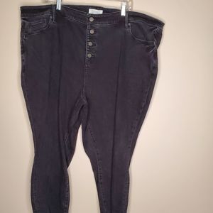 Loft Plus High Waist Skinny Crop Size 26
